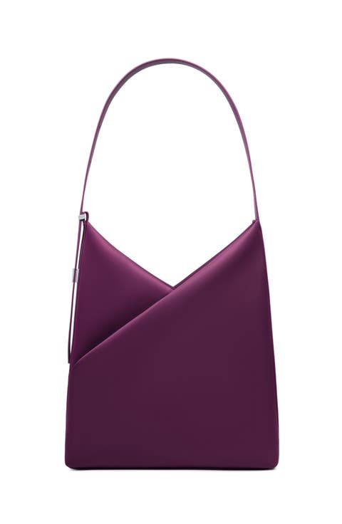 Origami Hobo Bag with Detachable 15-inch Laptop Sleeve For Women