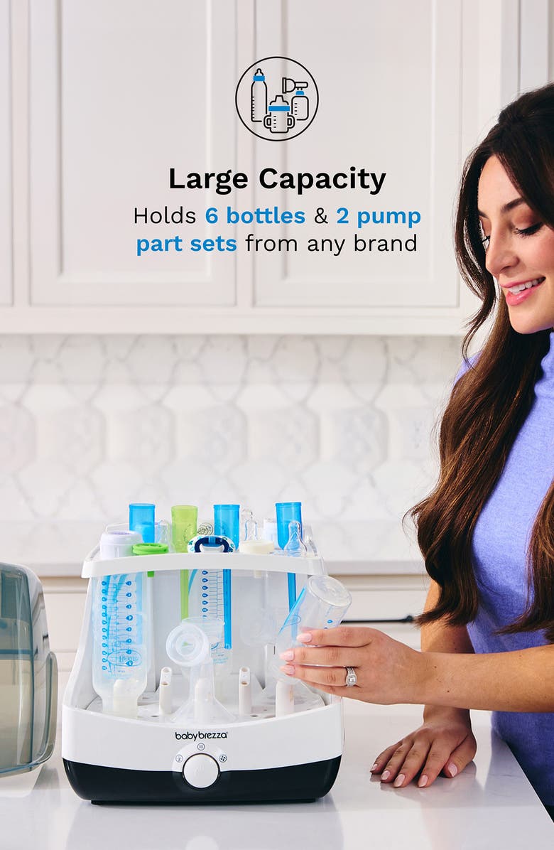 BABY BREZZA SuperFast Sterilizer & Dryer, Alternate, color, White