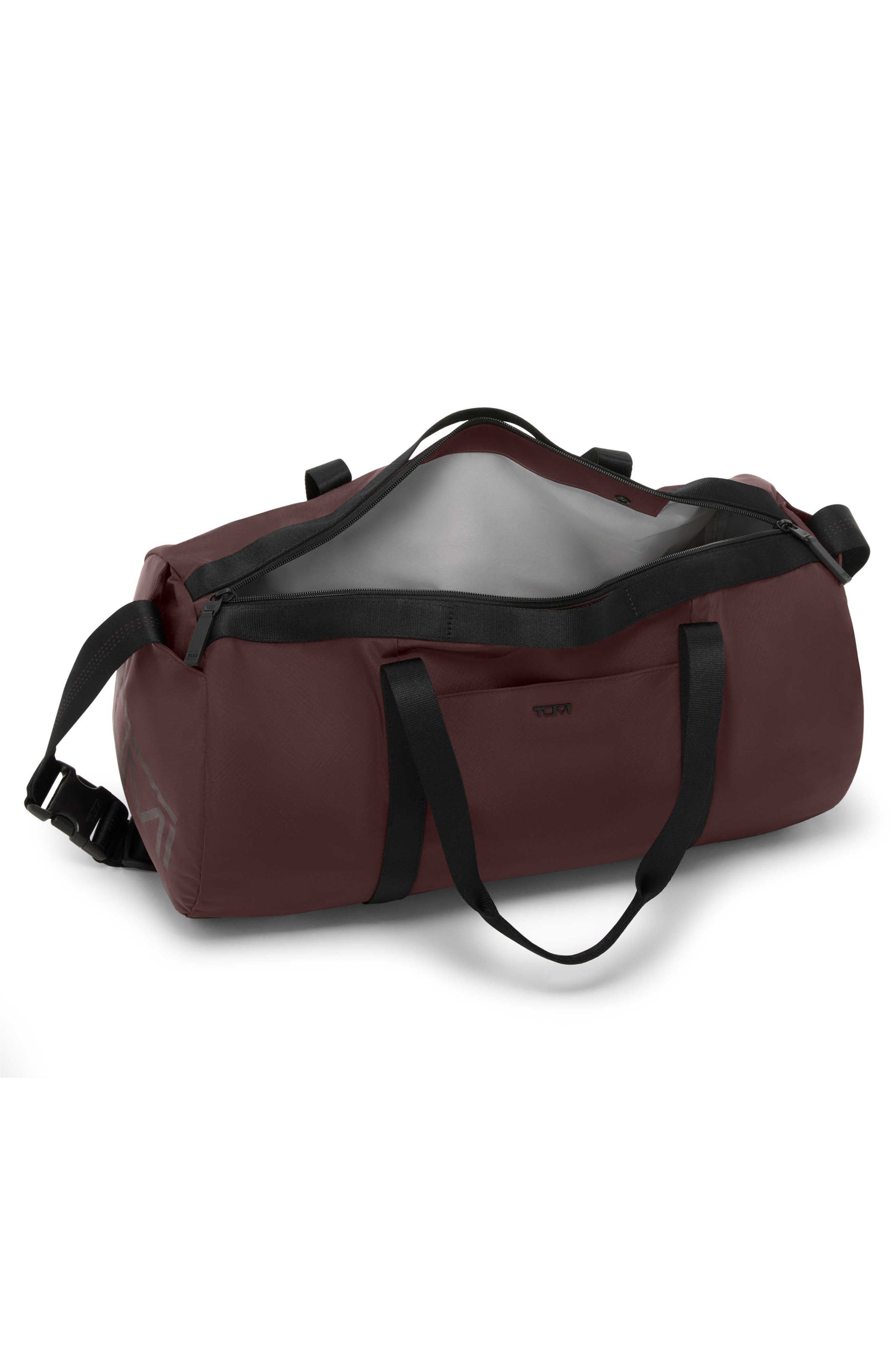 TUMI Just in Case Duffle Bag, Alternate, color, Oxblood
