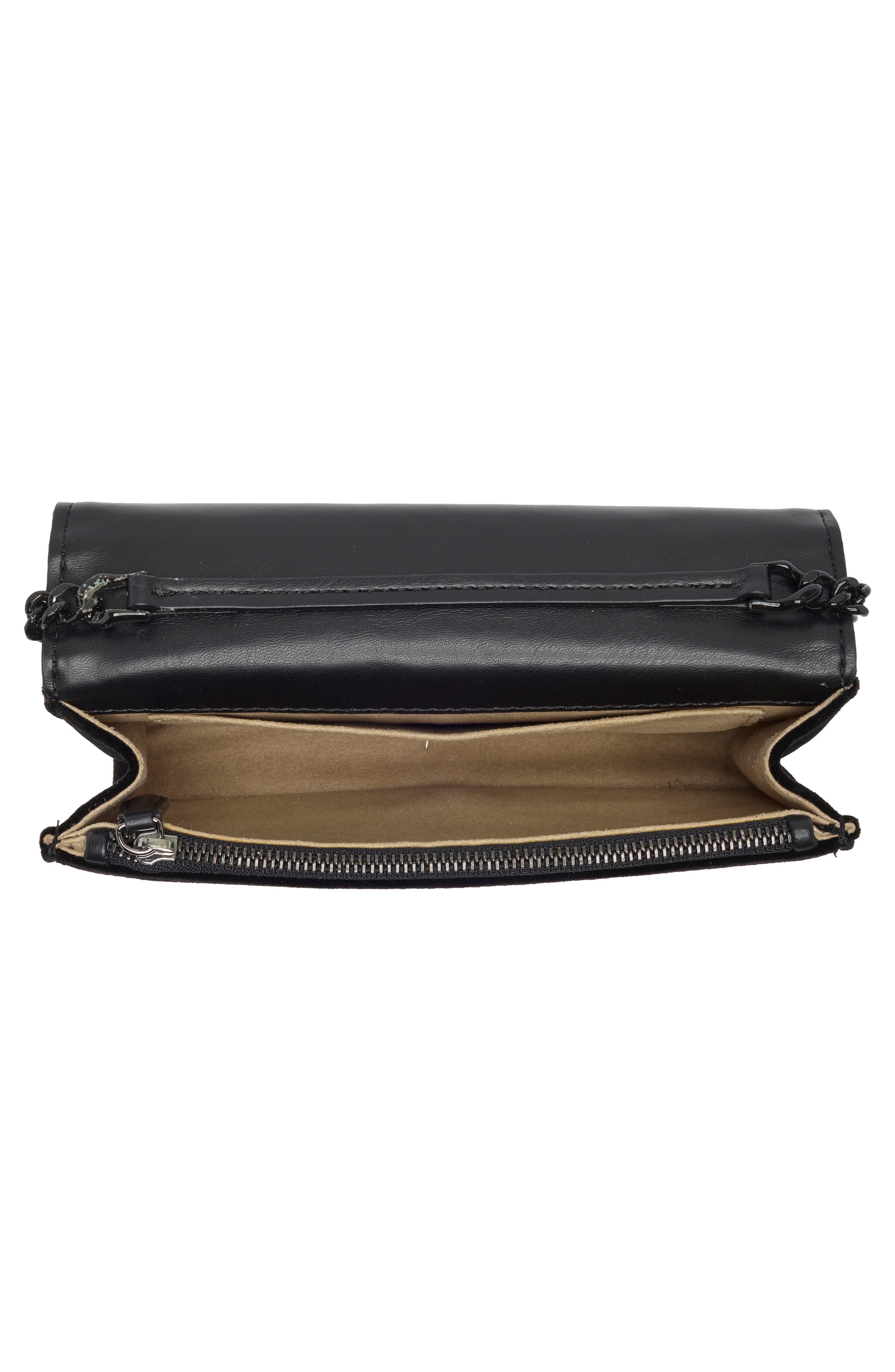 Stella McCartney Small Quilted Corduroy Crossbody Bag, Alternate, color, 