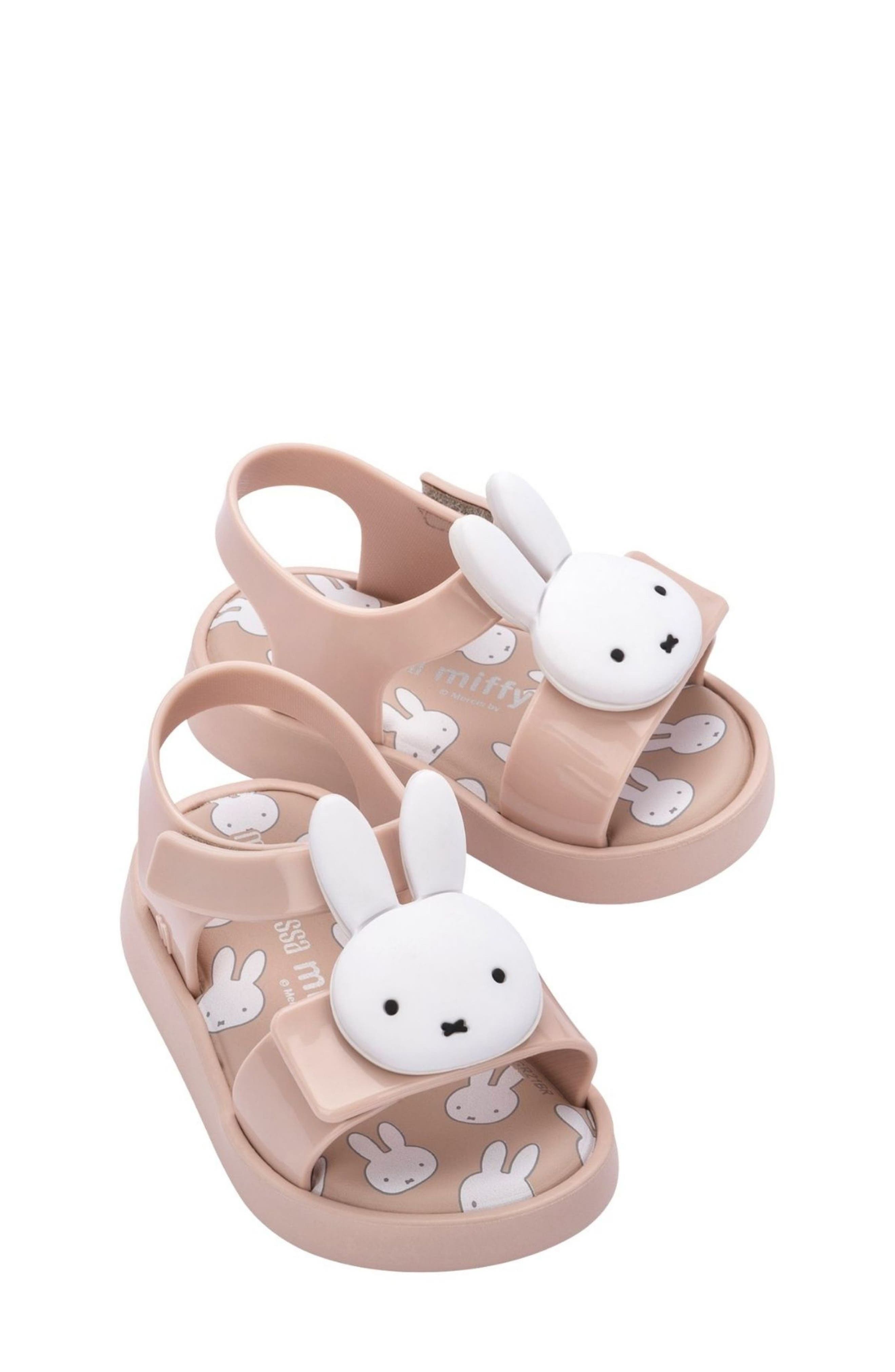Mini Melissa Jump Miffy Sandal, Alternate, color, 