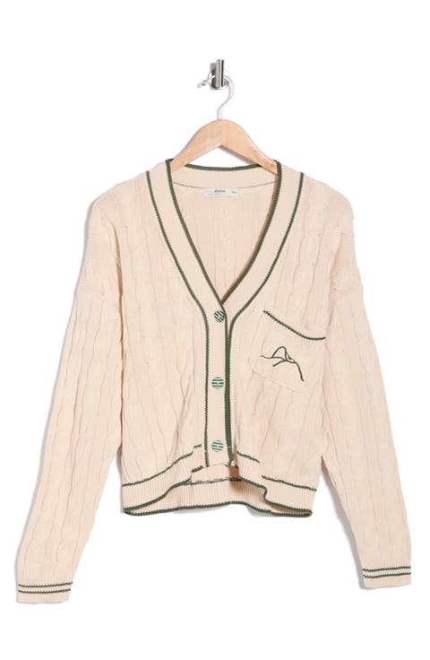 Embroidered Cardigan