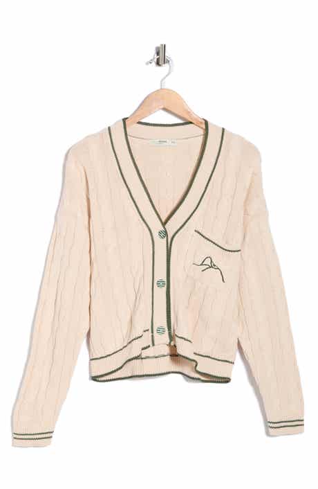 DRESS TO Embroidered Cardigan