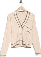 DRESS TO Embroidered Cardigan