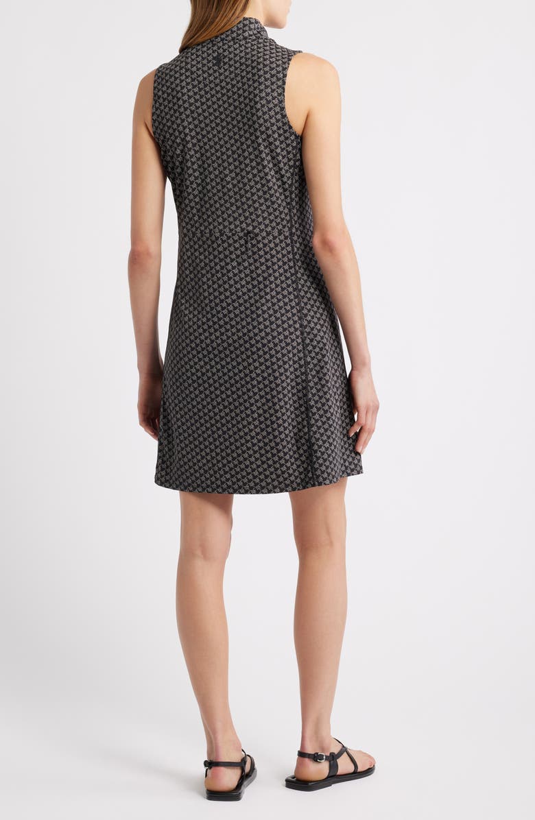 Tommy Bahama Abby Puerto Palms Sleeveless Dress, Alternate, color, Black