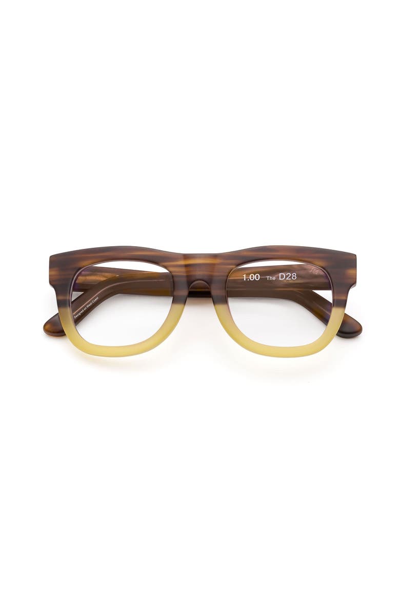 D28 | Reading Glasses, Main, color, Bullet Coffee