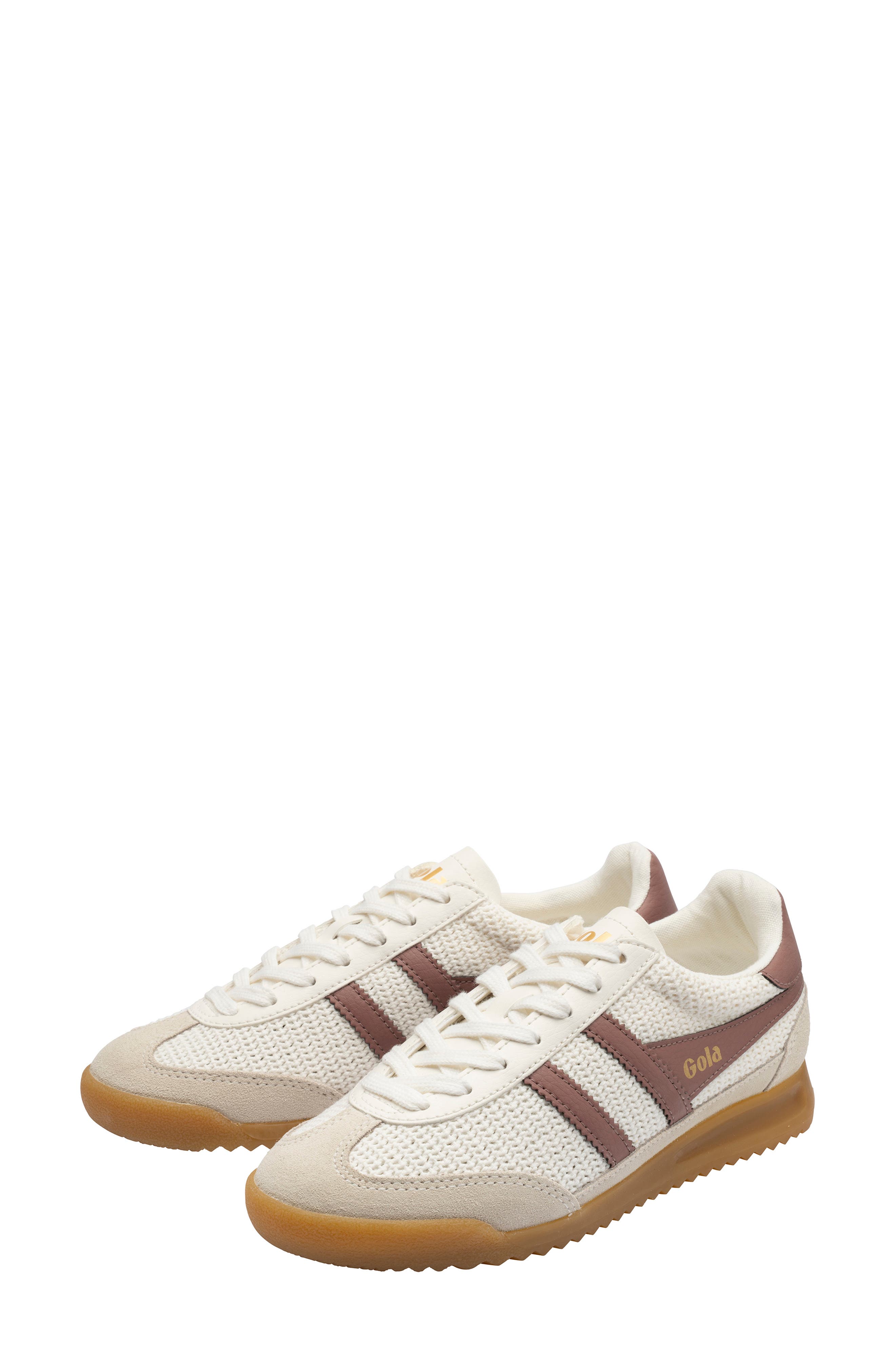 Tornado Zephyr Sneaker, Alternate, color, OFF WHITE/ BROWNROSE