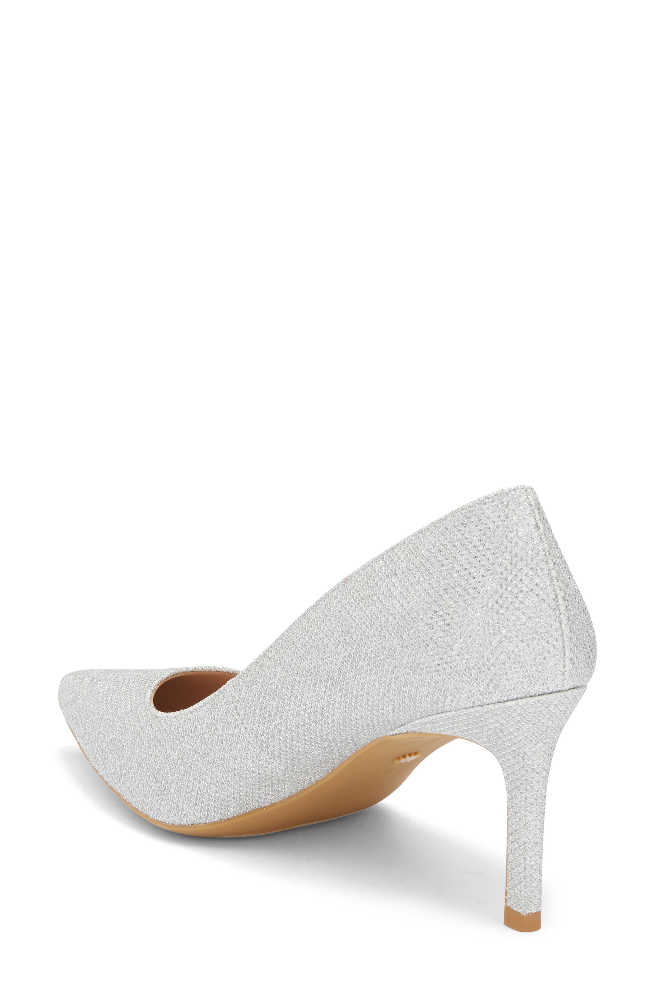 Stuart Weitzman Dancer 75 Pump, Alternate, color, Silver