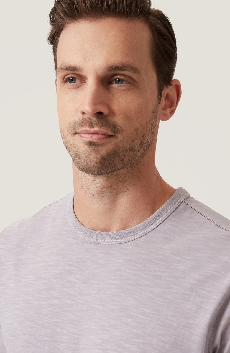 34 Heritage Crewneck Slub Cotton T-Shirt, Alternate, color, Lilac Dust