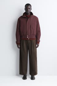 COS Padded Mock-Neck Bomber Jacket
