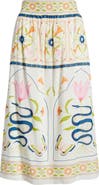 Cleobella Elliott Print Midi Skirt