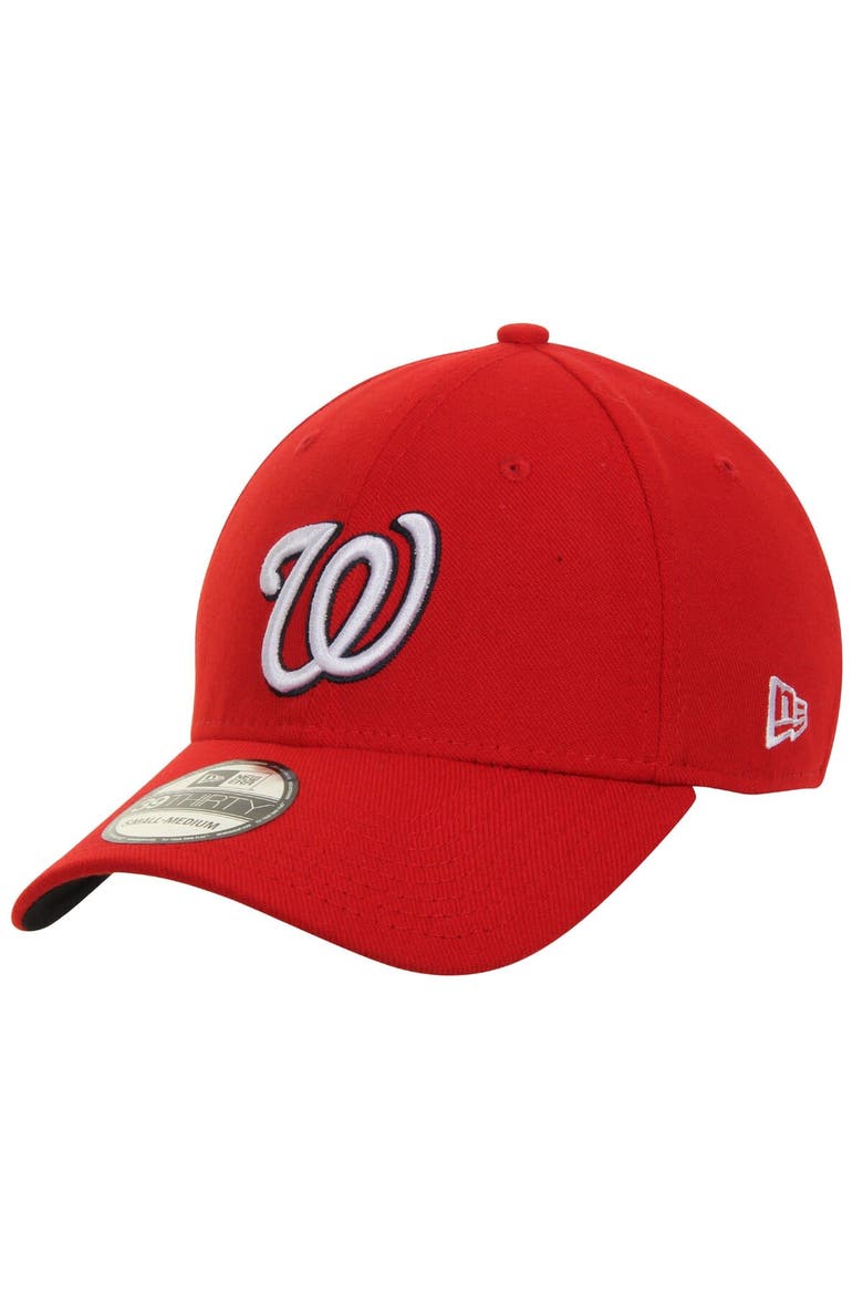 Men's Red Washington Nationals MLB Team Classic Alternate 39THIRTY Flex Hat, Alternate, color, Red