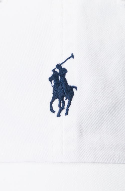 Polo Ralph Lauren Classic Sport Cotton Twill Baseball Cap In Neutral
