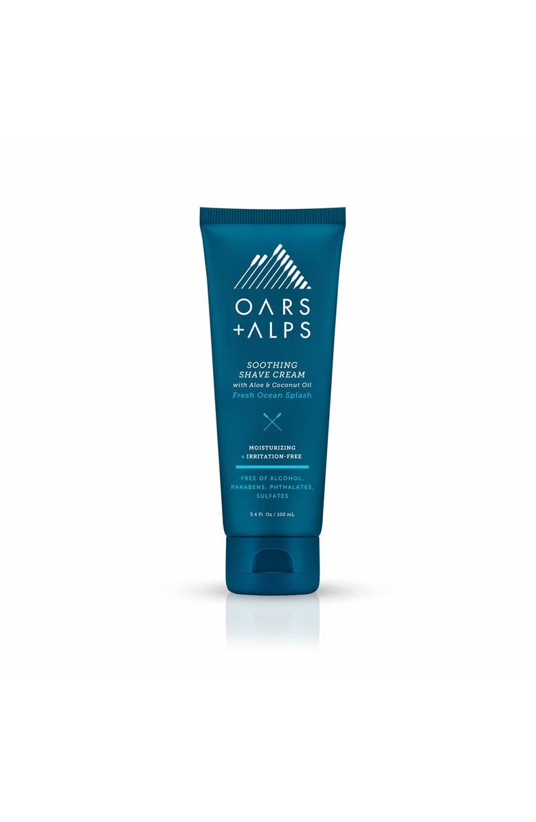 OARS + ALPS Soothing Shave Cream, Main, color, Blue