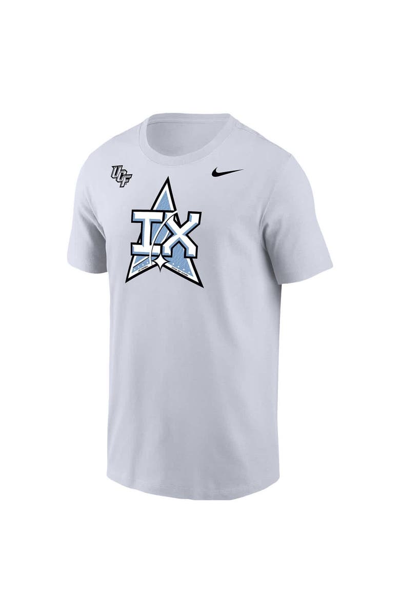 Nike Men
s Nike White UCF Knights 2025 Space Game Patch Core T-Shirt, Alternate, color, White