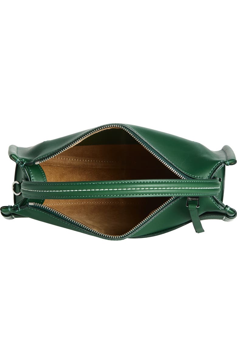 JW Anderson Loafer Leather Top Handle Bag, Alternate, color, Pine 555