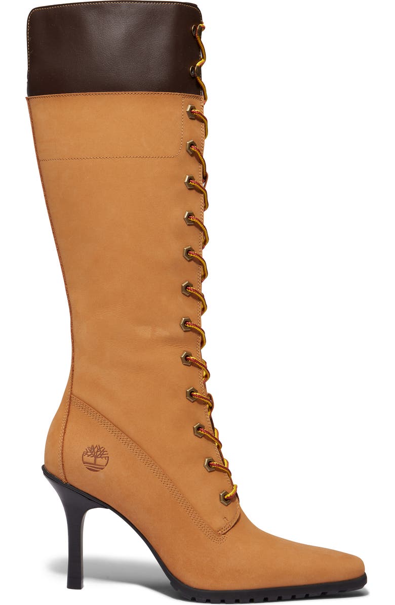 Timberland x Veneda Carter Lace-Up Knee High Boot, Alternate, color,