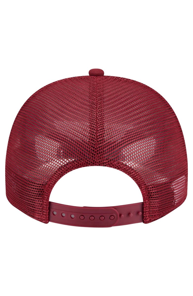 New Era Men's New Era Burgundy Colorado Avalanche Vintage Team Rope A-Frame 9FIFTY Snapback Hat, Alternate, color, Burgundy