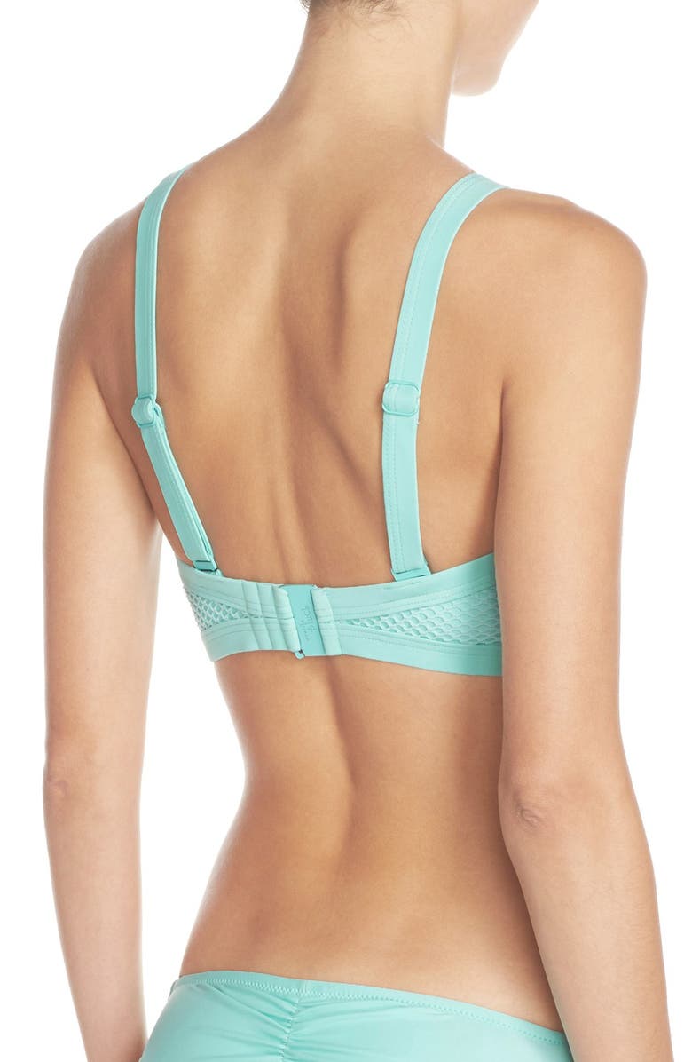 Blush by Profile 'Caught in the Net' Convertible Underwire Bikini Top, Alternate, color,