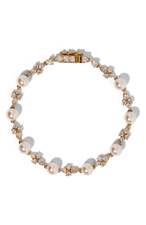 Faux Pearl Bracelet