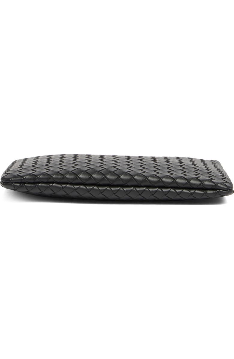 MUNDI SMALL LEATHER GOODS Woven Wristlet, Alternate, color, 08N-Black