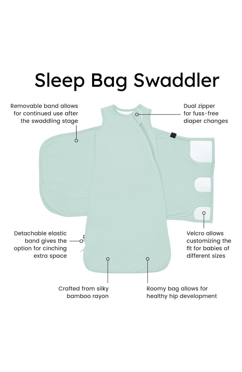 Kyte BABY Sleep Bag Swaddler, Alternate, color, Sage