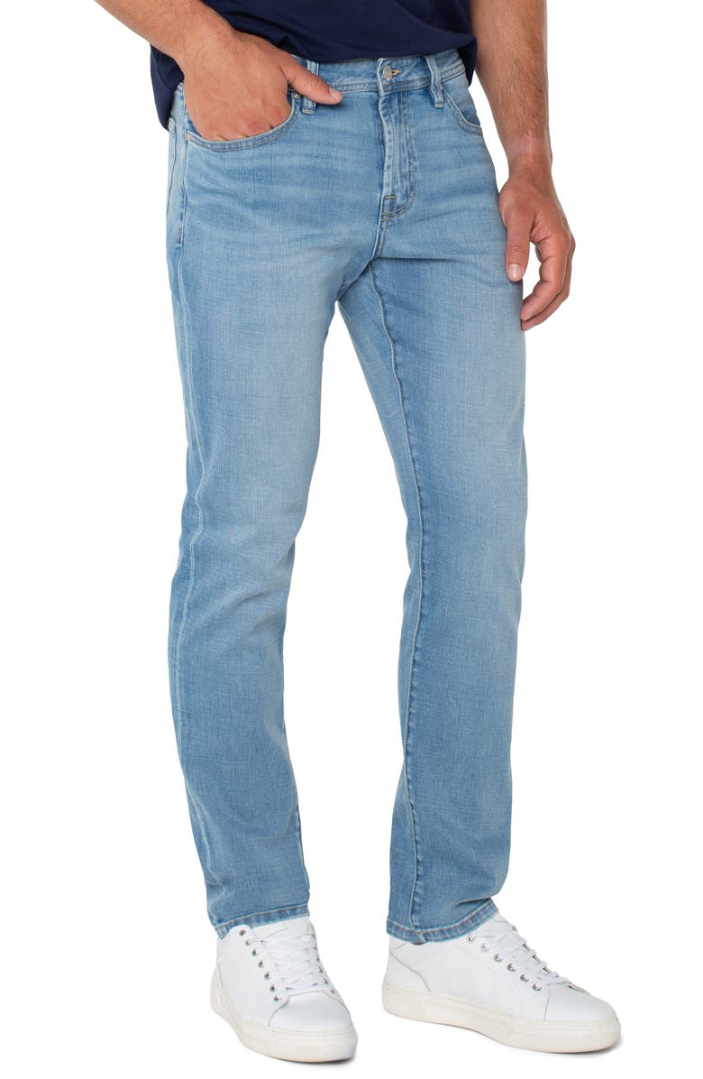 Liverpool Regent Relaxed Straight Leg Jeans, Alternate, color, Positano