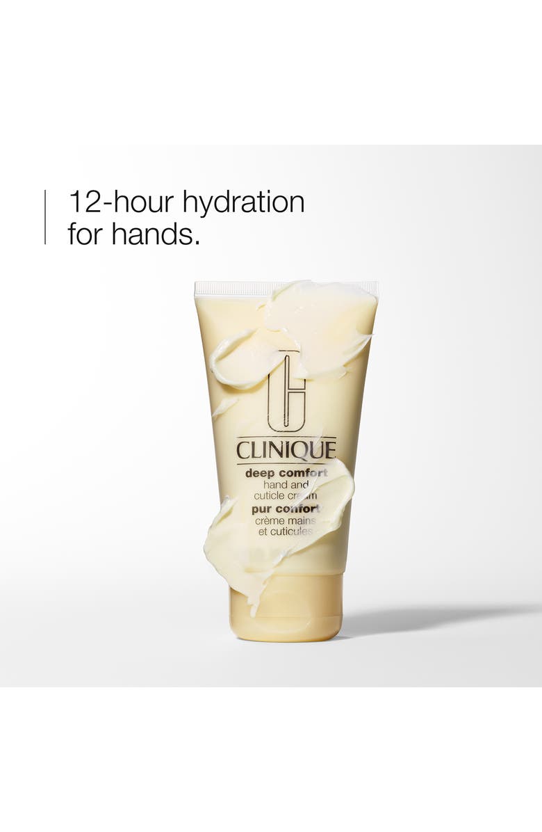 Clinique Deep Comfort Hand & Cuticle Cream, Alternate, color,