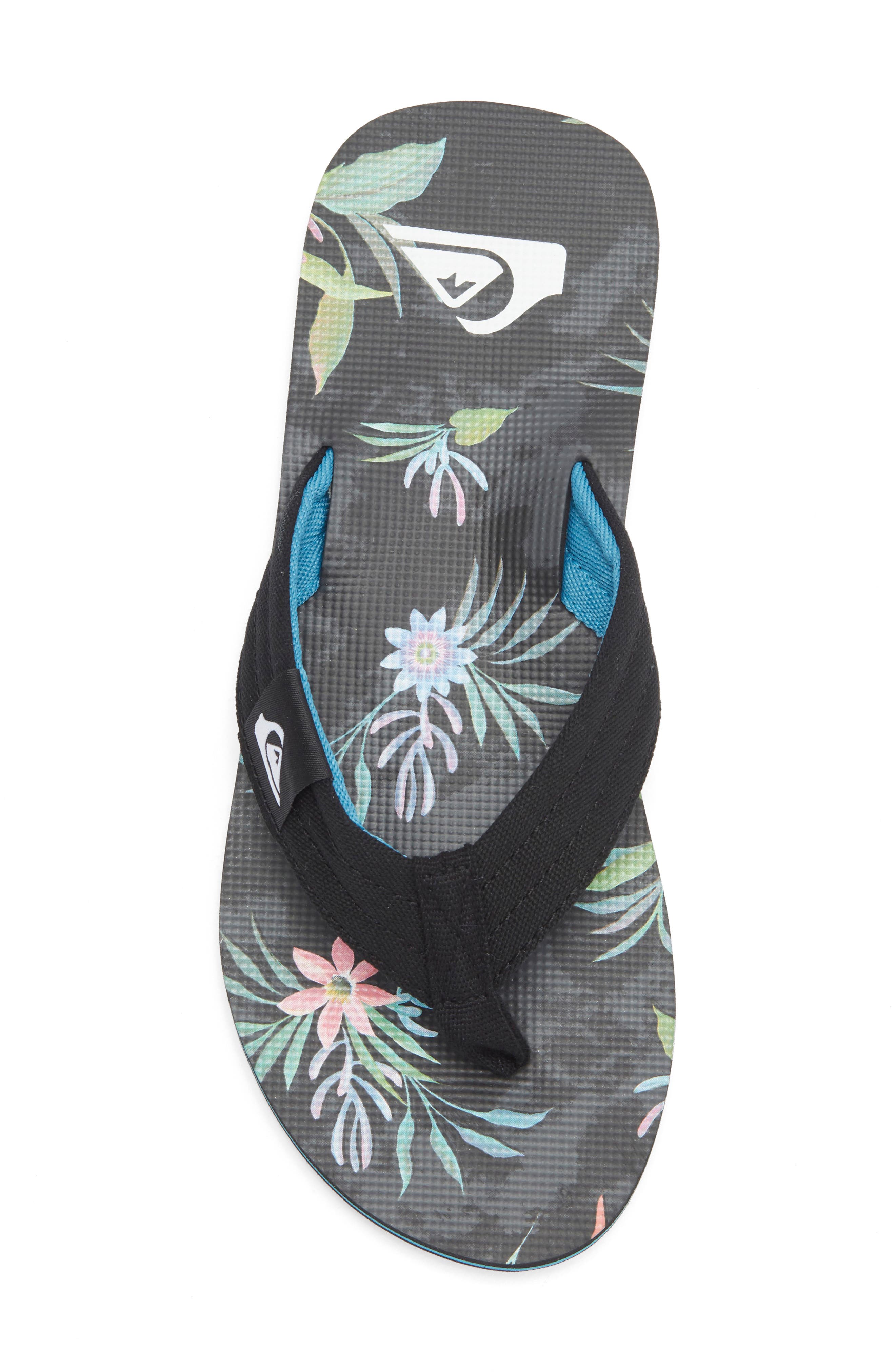 Quiksilver Molokai Layback II Flip Flop, Alternate, color, Xkbg