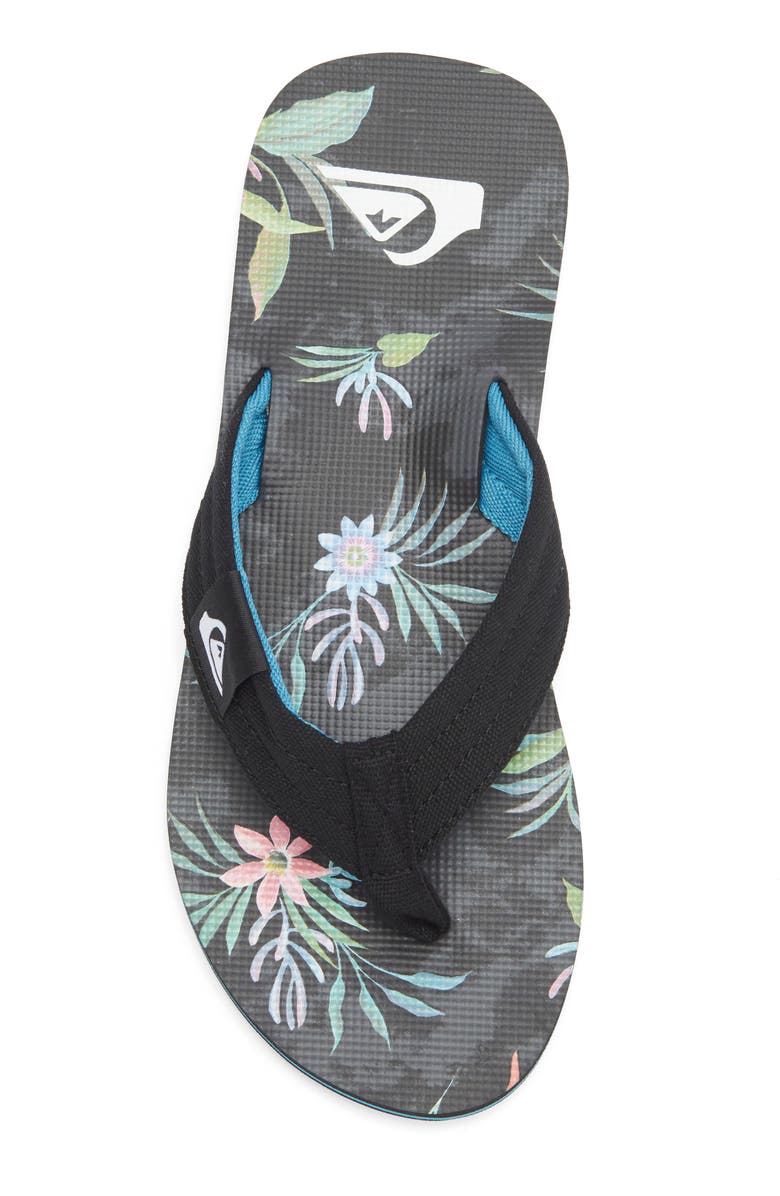 Quiksilver Molokai Layback II Flip Flop, Alternate, color, Xkbg