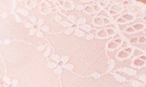 B.tempt'd By Wacoal Inspired Eyelet Bralette In Rose Smoke