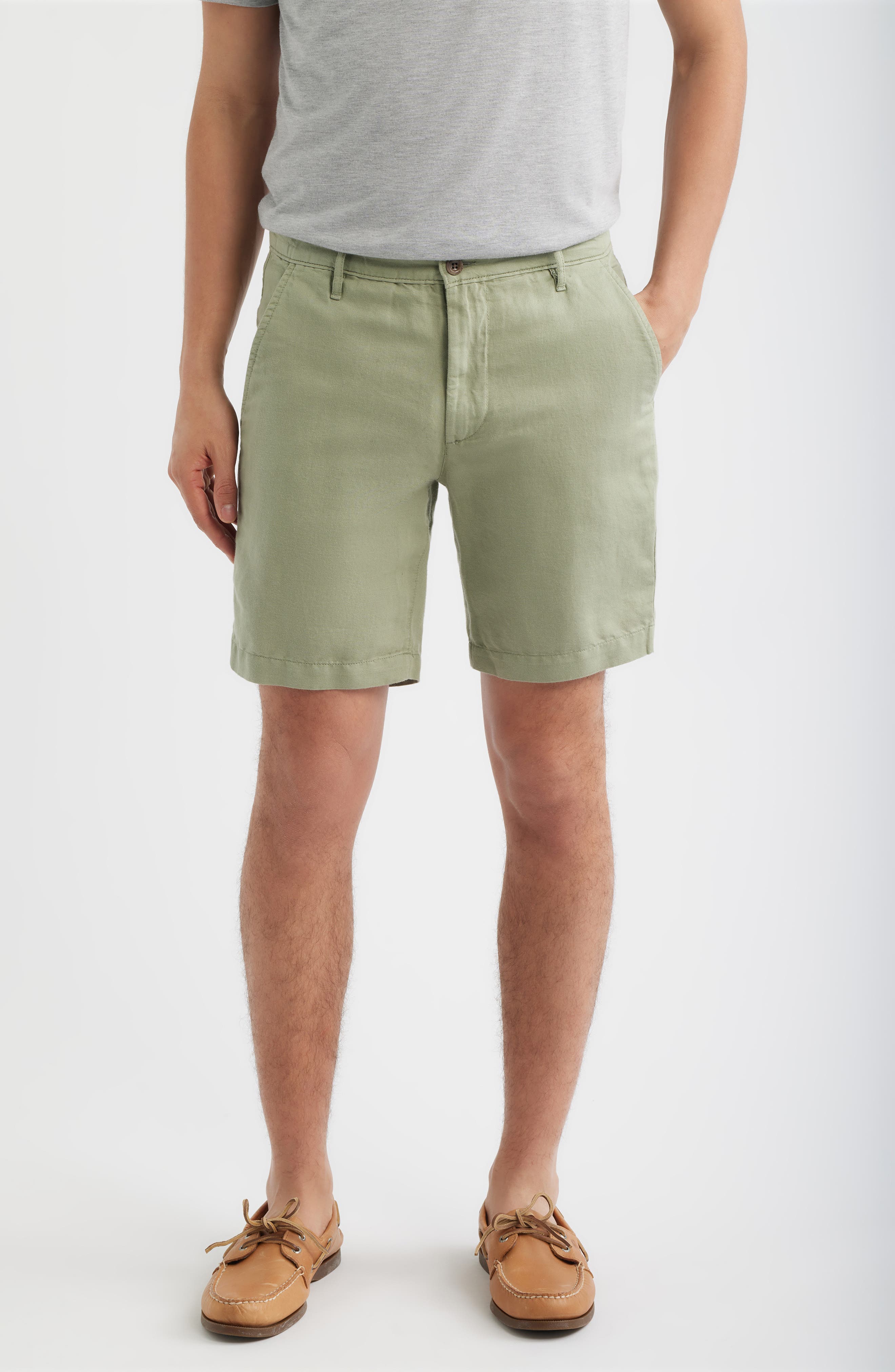 Wanderer Linen & Cotton Chino Shorts - image 5