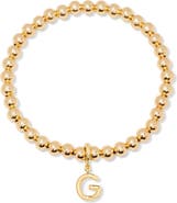 Brook and York Makenna Initial Charm Bracelet