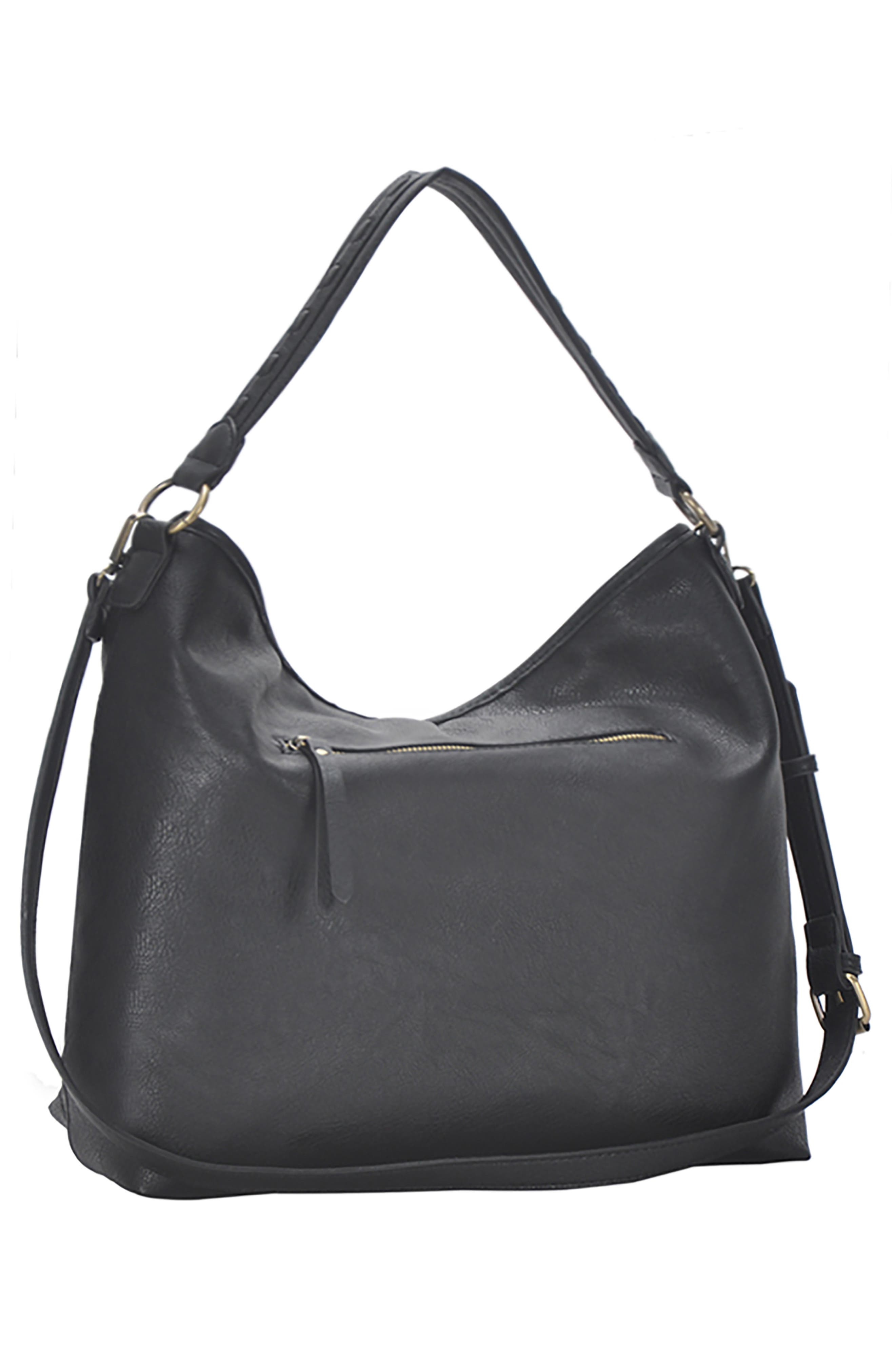 Antik Kraft Braided Faux Leather Hobo Bag, Alternate, color, 