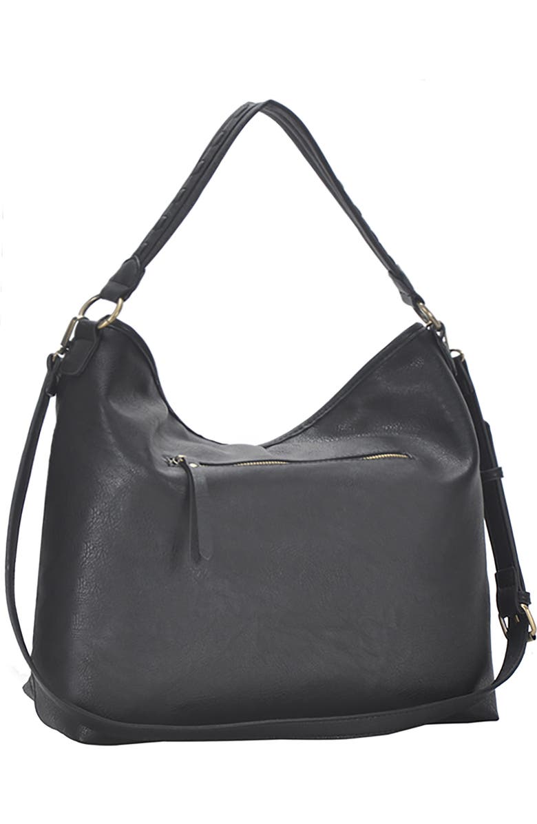 Antik Kraft Braided Faux Leather Hobo Bag, Alternate, color,