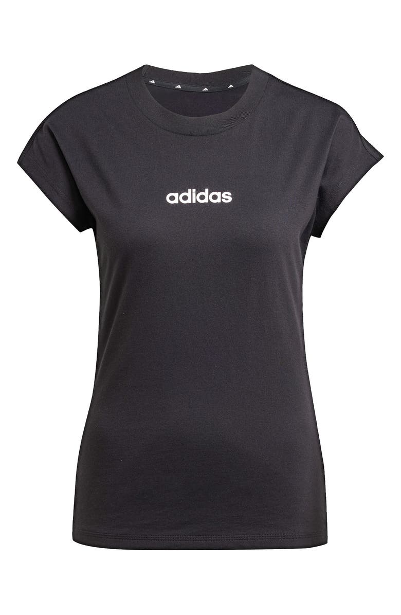 adidas Linear Logo Graphic T-Shirt, Alternate, color, 