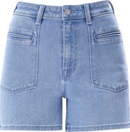 Bayeas Elowen Welt Pocket High Waist Denim Shorts