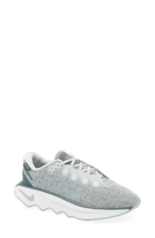 Nike Women's Motiva Gore-tex Waterproof Walking Shoes In Light Silver/jade Horizon