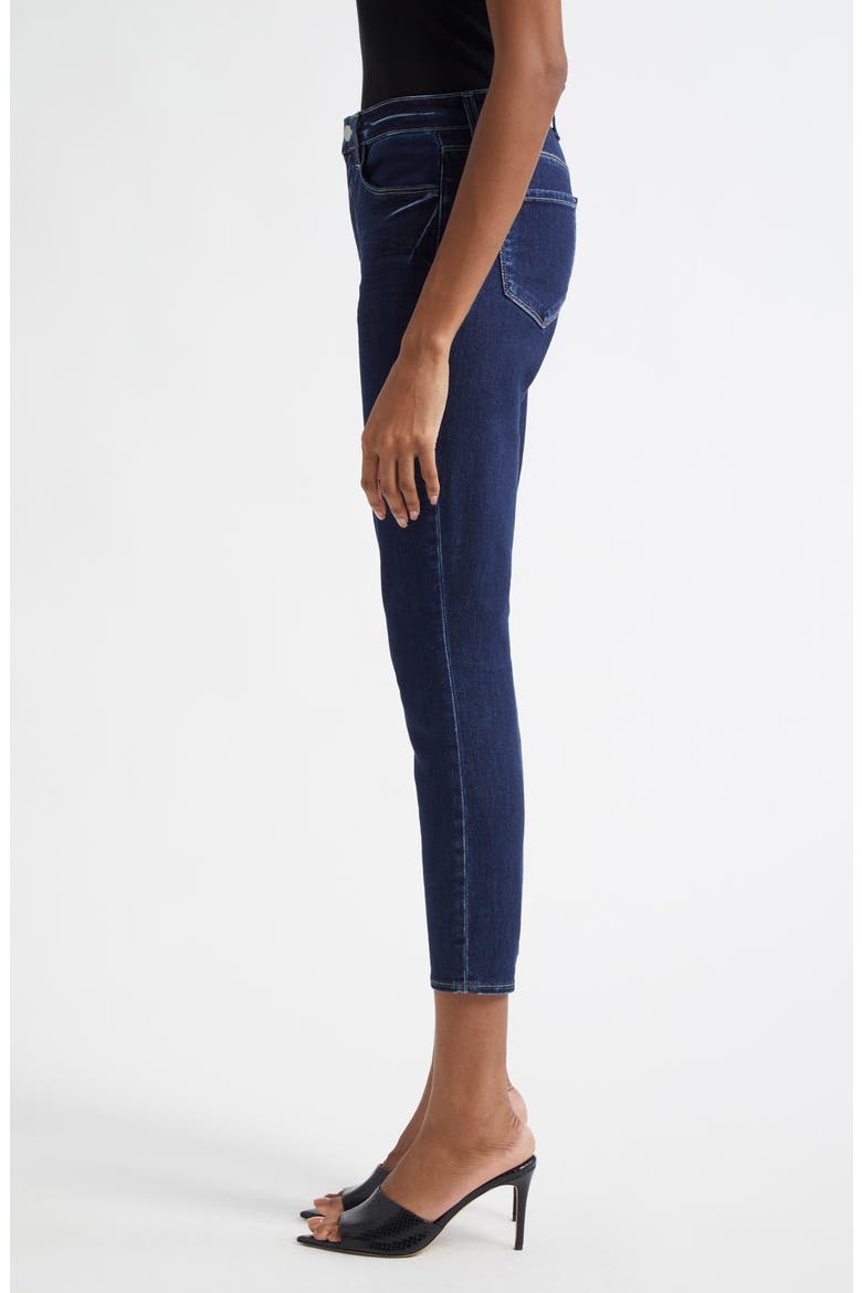 Margot High Waist Crop Skinny Jeans, Alternate, color, STANTON