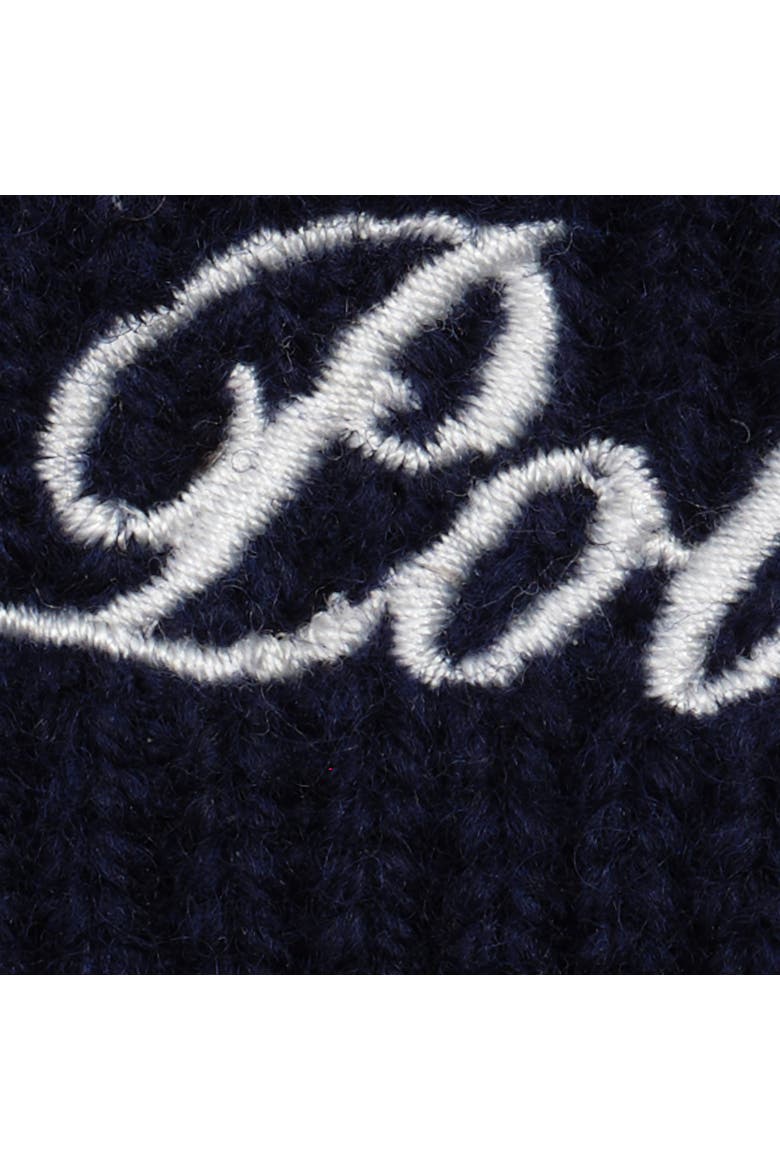 Polo Script Beanie, Alternate, color, Newport Navy
