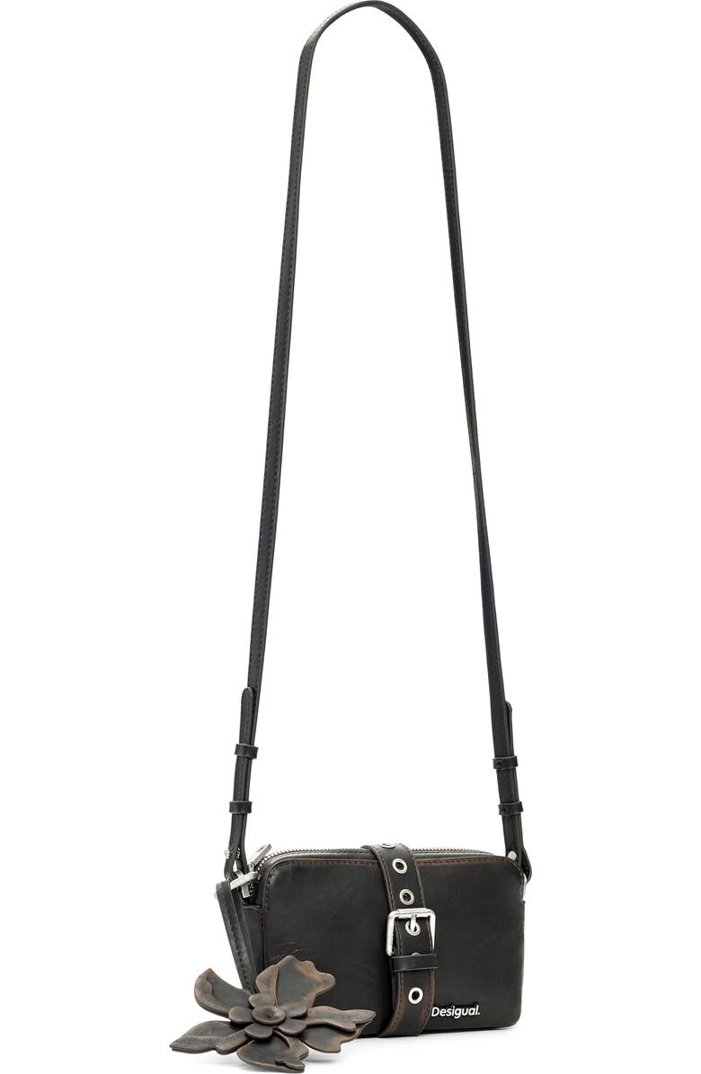 Desigual Faux Leather Crossbody Bag, Alternate, color,