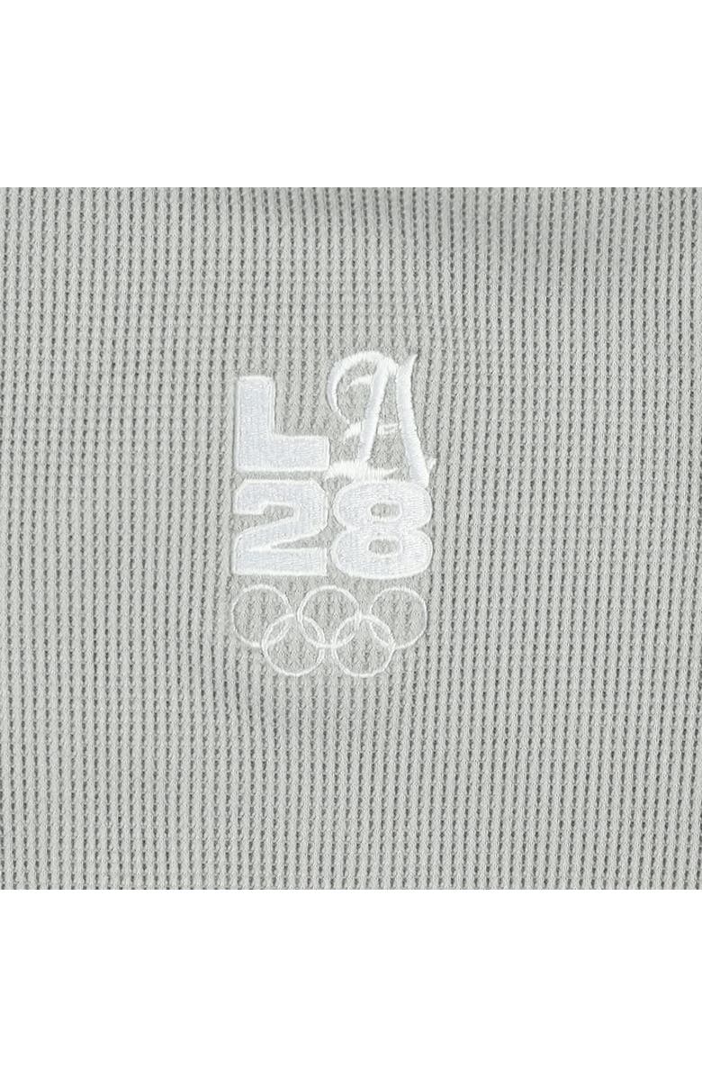 Nike Men's Nike Gray LA28 Summer Olympics Retro Pullover Sweatshirt, Alternate, color, Gray