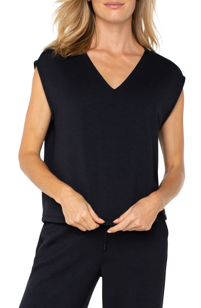 Liverpool Los Angeles V-Neck Jersey Top, Alternate, color, 