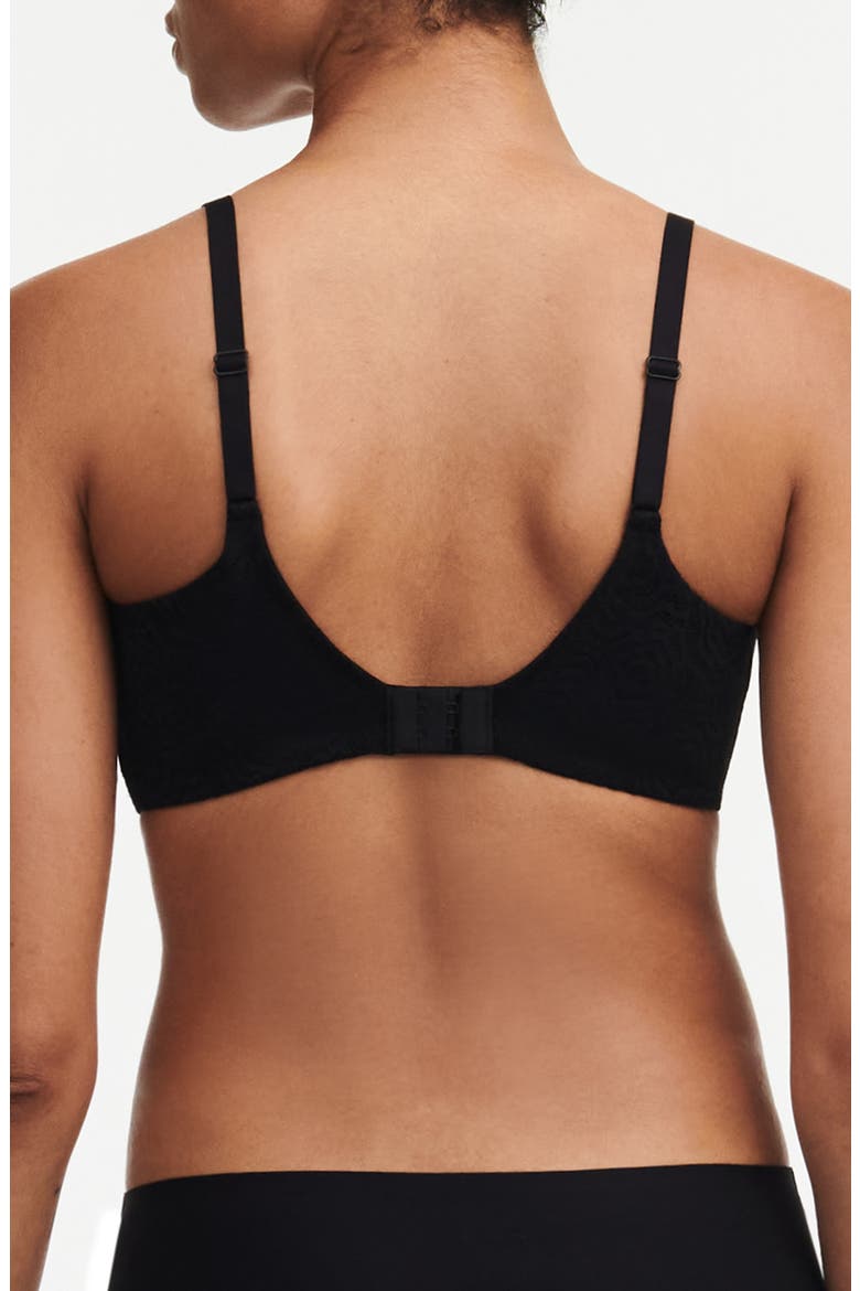 C Jolie Wireless T-Shirt Bra, Alternate, color, BLACK