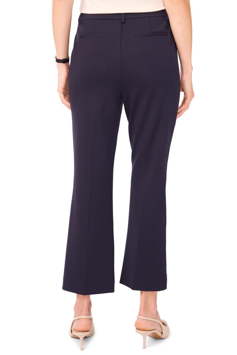 Ponte Knit Kick Flare Leg Pants, Alternate, color, NAVY DEPTHS