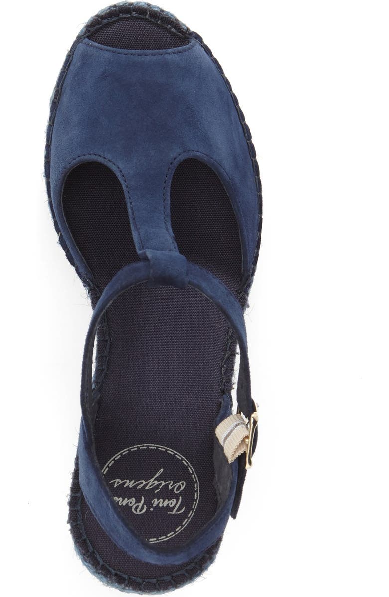 Toni Pons Lidia T-Strap Espadrille Wedge, Alternate, color,