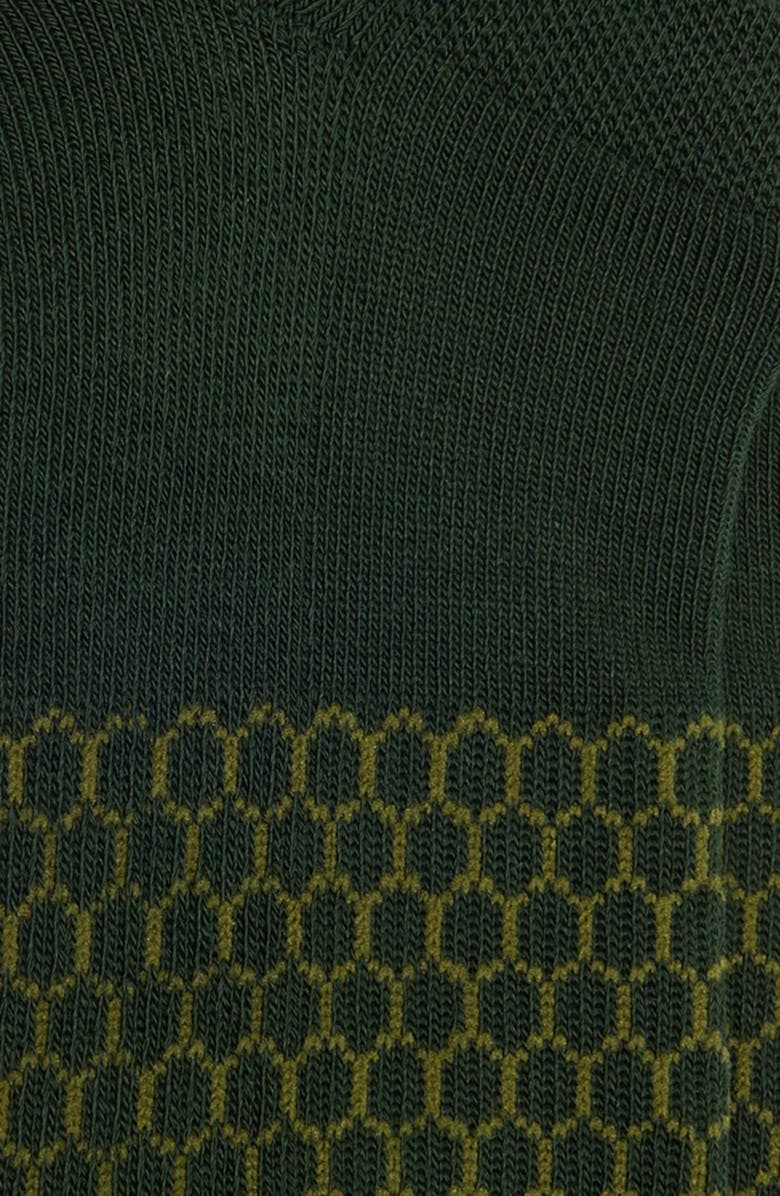 Bombas Solid Cushioned Ankle Socks, Alternate, color, Dark Elm