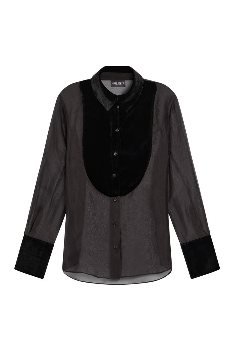 Liana Blouse, Alternate, color, Black