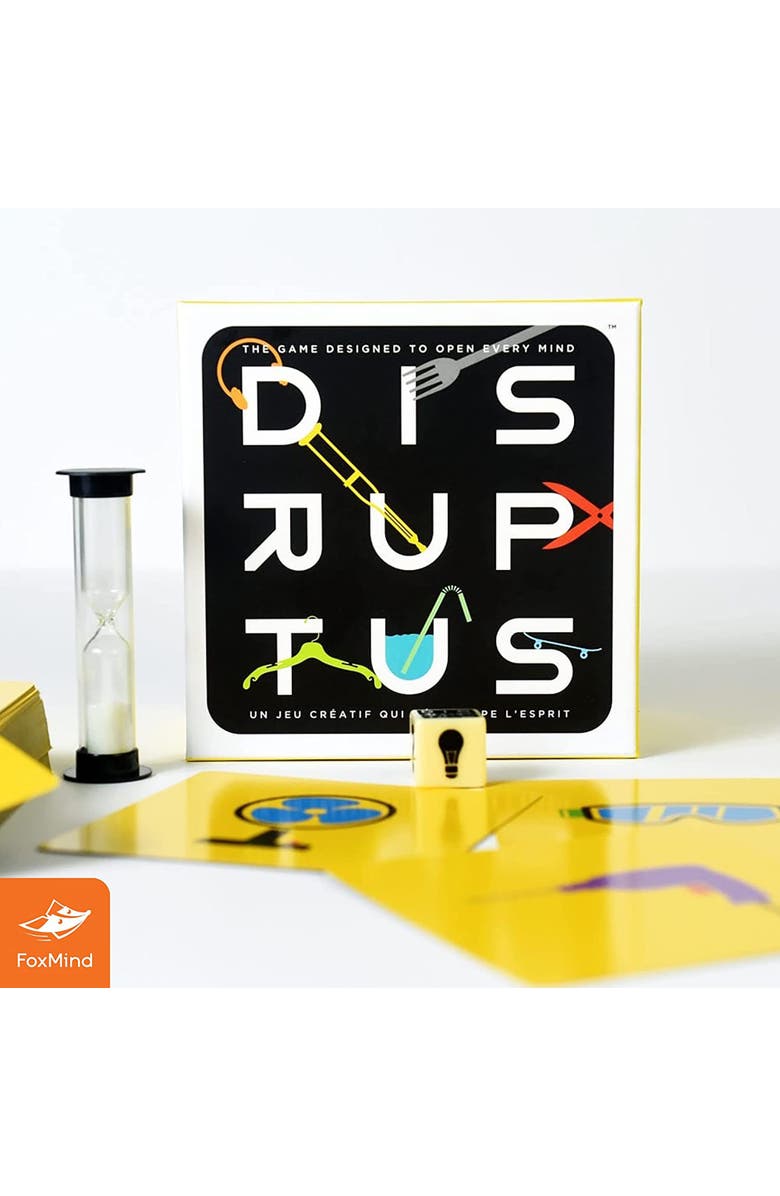 FoxMind Disruptus Mind Card Dice Game, Ages 10+, Alternate, color, 