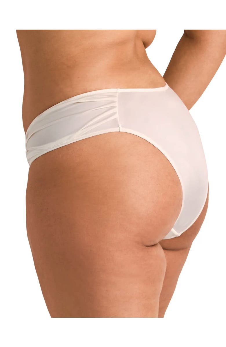 Adore Me Carolyn Brazilian Panties, Alternate, color, Light White